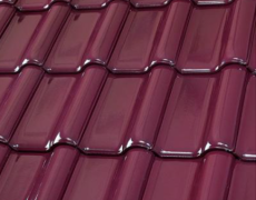 Dakpan DHS-33 wijnrood glans