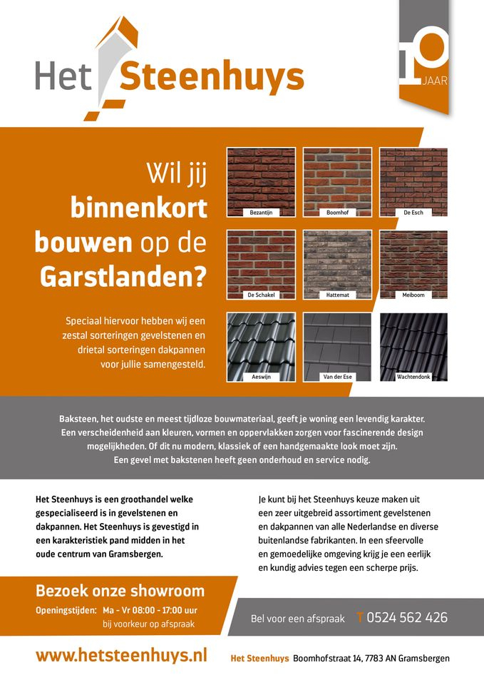 Flyer Garstlanden